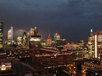 Storm over City